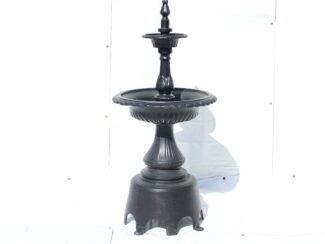 2 tier fountain w arches -cast aluminum