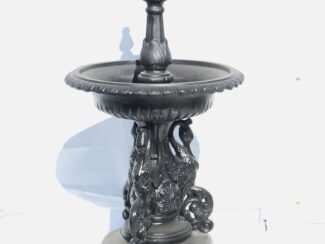 2 tier swan fountain (2)