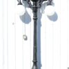 3 Globe Horse Lamppost (4)