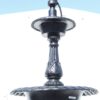 4 tier fountain w Plain base -Cast Aluminum
