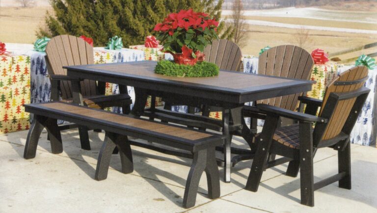 6pc Poly Premium Patio Set