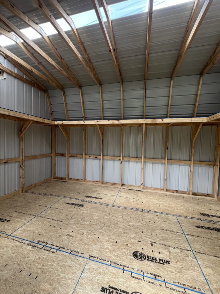 12x16 Lofted Garden Shed