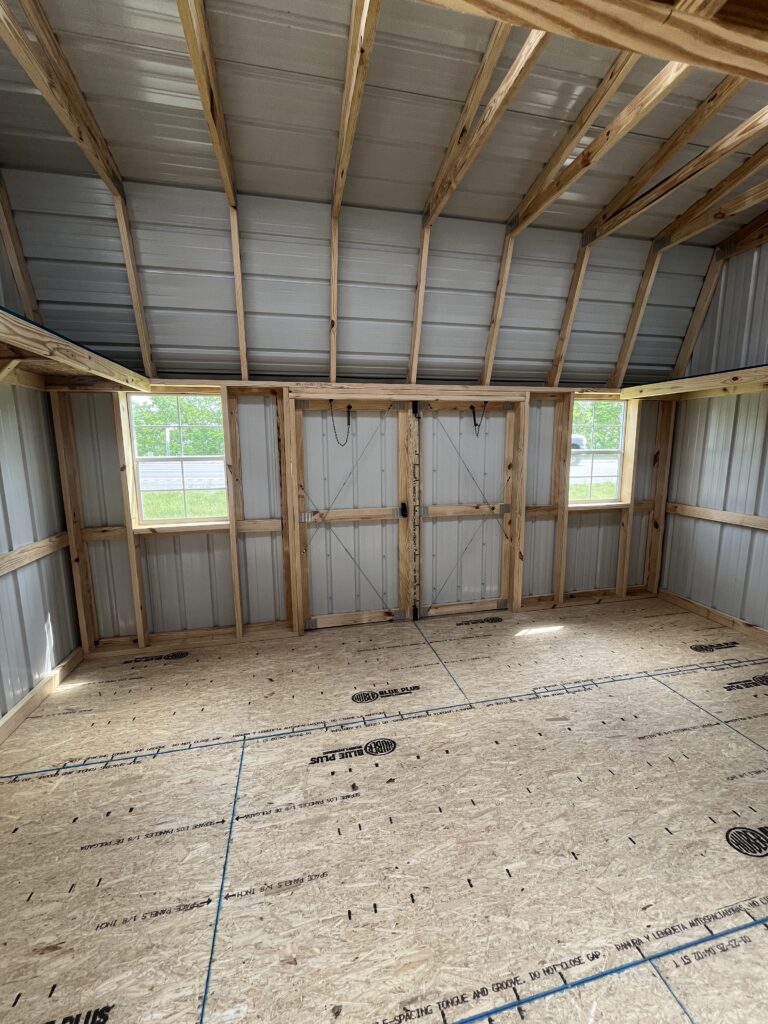 12x16 Lofted Garden Shed