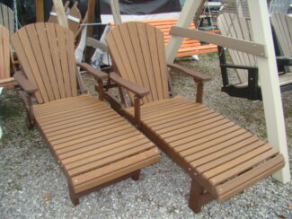 Poly Longue Chairs