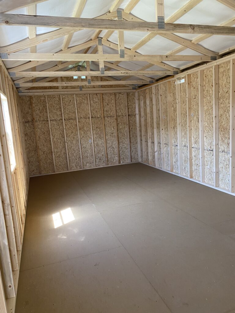 12x32 Painted Garage
