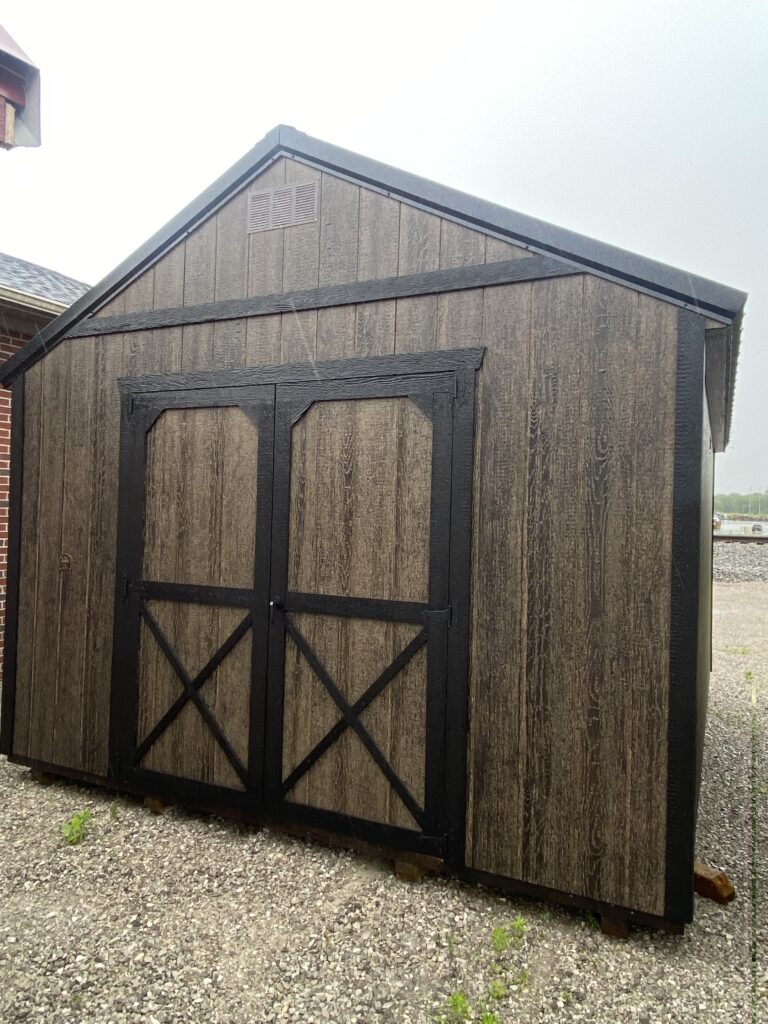 12X16 Painted Utility Shed