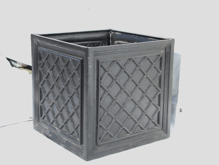 Square Cast Aluminum Tree Planter