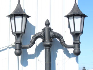 Tall Holland Lamp 2 arm 2 light