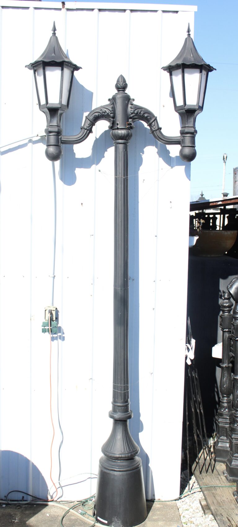 Tall Holland Lamppost, 2 arm , 2 light