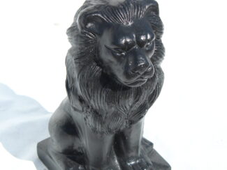 Standing Lion Cast Aluminum Statue